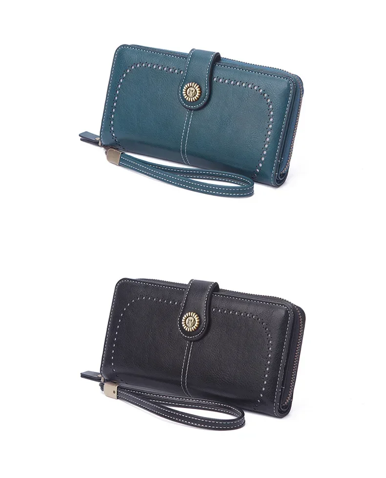High Quality Women Wallet Anti-theft Leather Wallets For Woman Long Zipper Large Ladies Clutch Bag Female Purse Card Holder High Quality Women Wallet Anti-theft Leather Wallets For Woman Long Zipper Large Ladies Clutch Bag Female Purse Card Holder