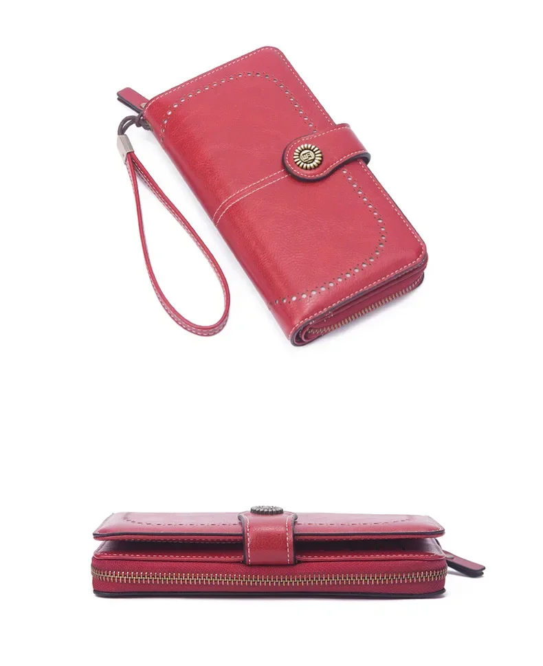 High Quality Women Wallet Anti-theft Leather Wallets For Woman Long Zipper Large Ladies Clutch Bag Female Purse Card Holder High Quality Women Wallet Anti-theft Leather Wallets For Woman Long Zipper Large Ladies Clutch Bag Female Purse Card Holder