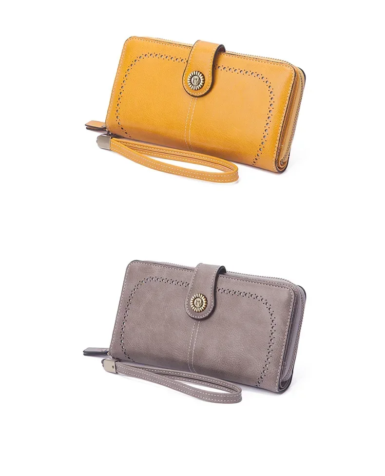 High Quality Women Wallet Anti-theft Leather Wallets For Woman Long Zipper Large Ladies Clutch Bag Female Purse Card Holder High Quality Women Wallet Anti-theft Leather Wallets For Woman Long Zipper Large Ladies Clutch Bag Female Purse Card Holder