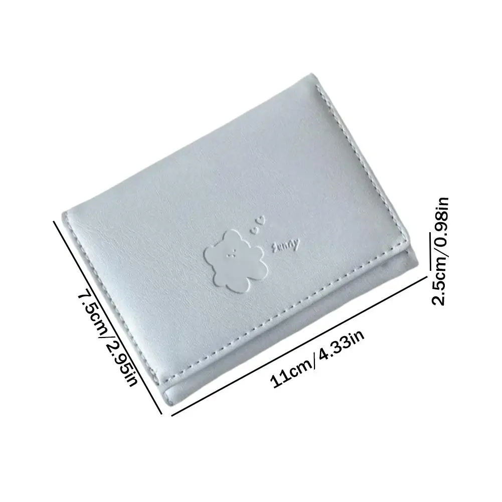 Women Short Bear Small Wallets Student Triple Fold Card Holder Girl ID Bag Card Holder Coin Purse Ladies Wallets Cartoon Bag Women Short Bear Small Wallets Student Triple Fold Card Holder Girl ID Bag Card Holder Coin Purse Ladies Wallets Cartoon Bag