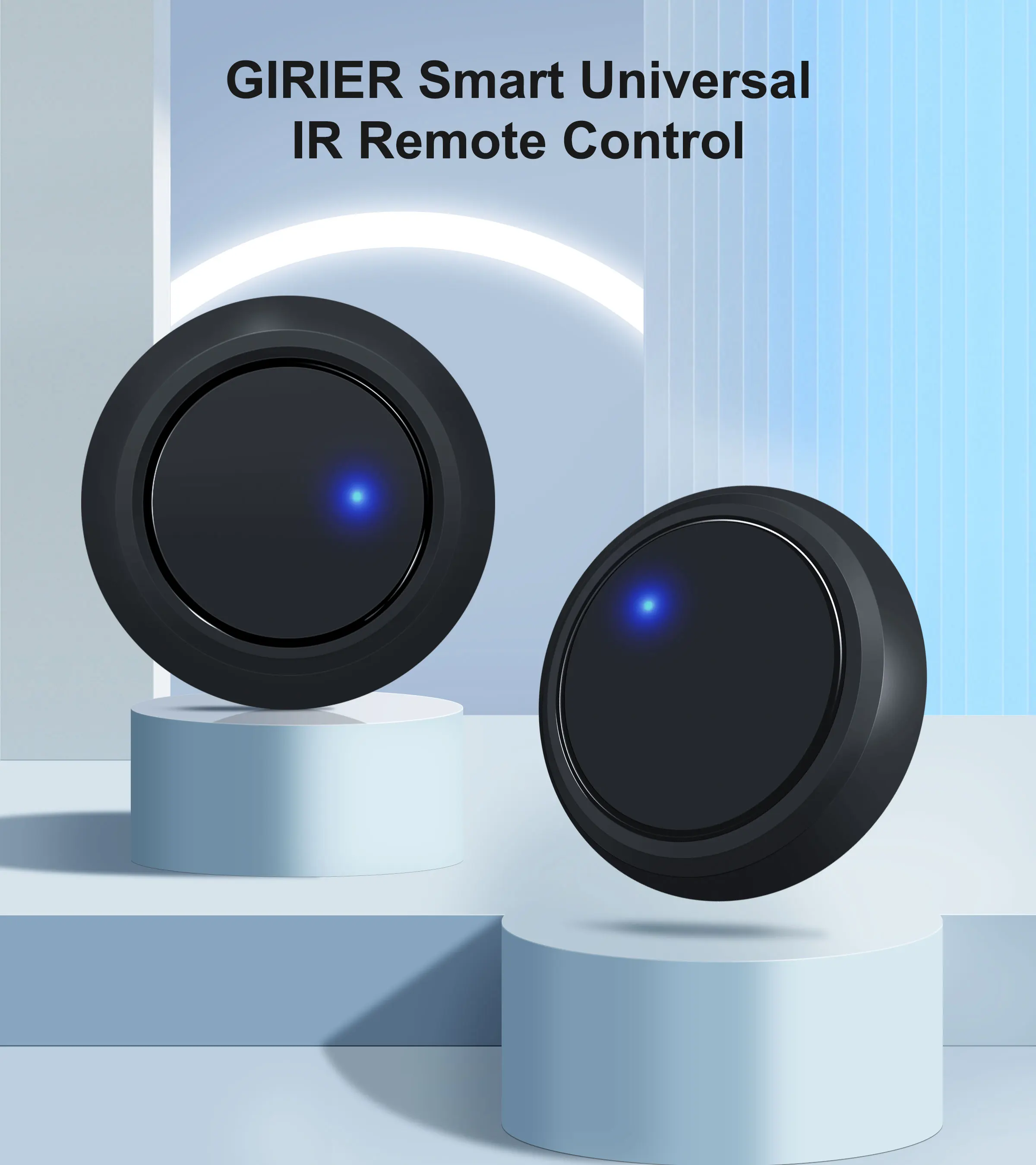 GIRIER Tuya WiFi Smart IR Remote Control Hub, Universal Infrared Remote Blaster for TV AC DVD STB, Works with Alexa Google Home GIRIER Tuya WiFi Smart IR Remote Control Hub, Universal Infrared Remote Blaster for TV AC DVD STB, Works with Alexa Google Home