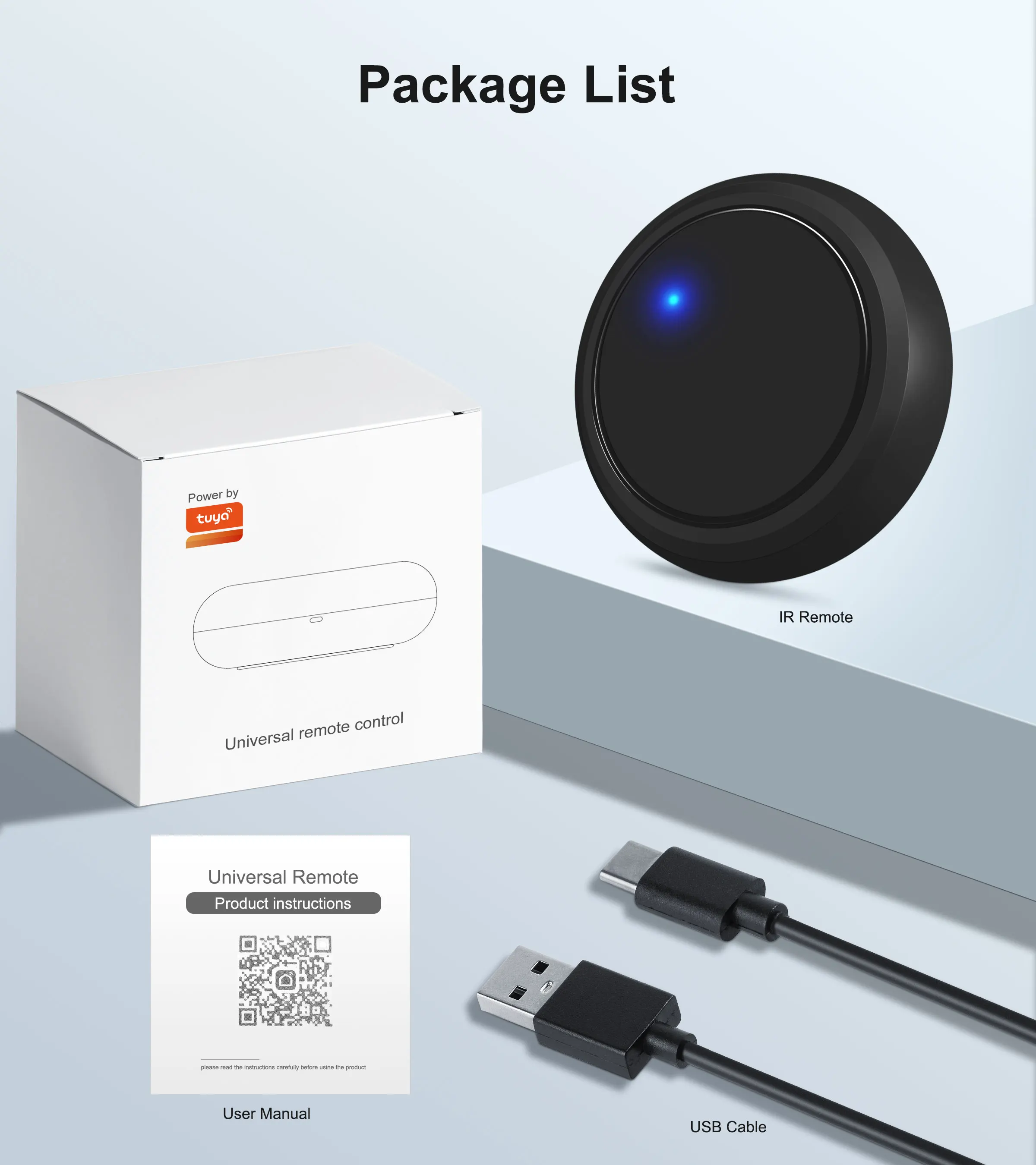 GIRIER Tuya WiFi Smart IR Remote Control Hub, Universal Infrared Remote Blaster for TV AC DVD STB, Works with Alexa Google Home GIRIER Tuya WiFi Smart IR Remote Control Hub, Universal Infrared Remote Blaster for TV AC DVD STB, Works with Alexa Google Home