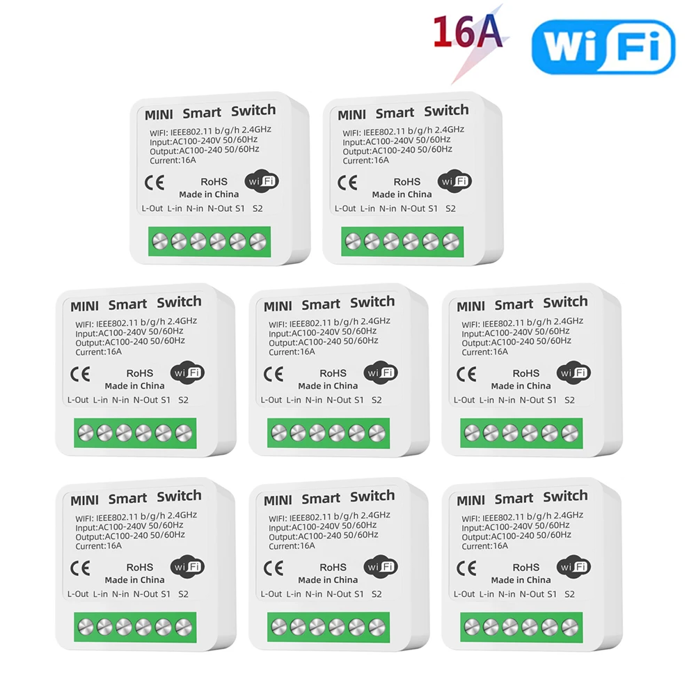 8pcs No Power Meter