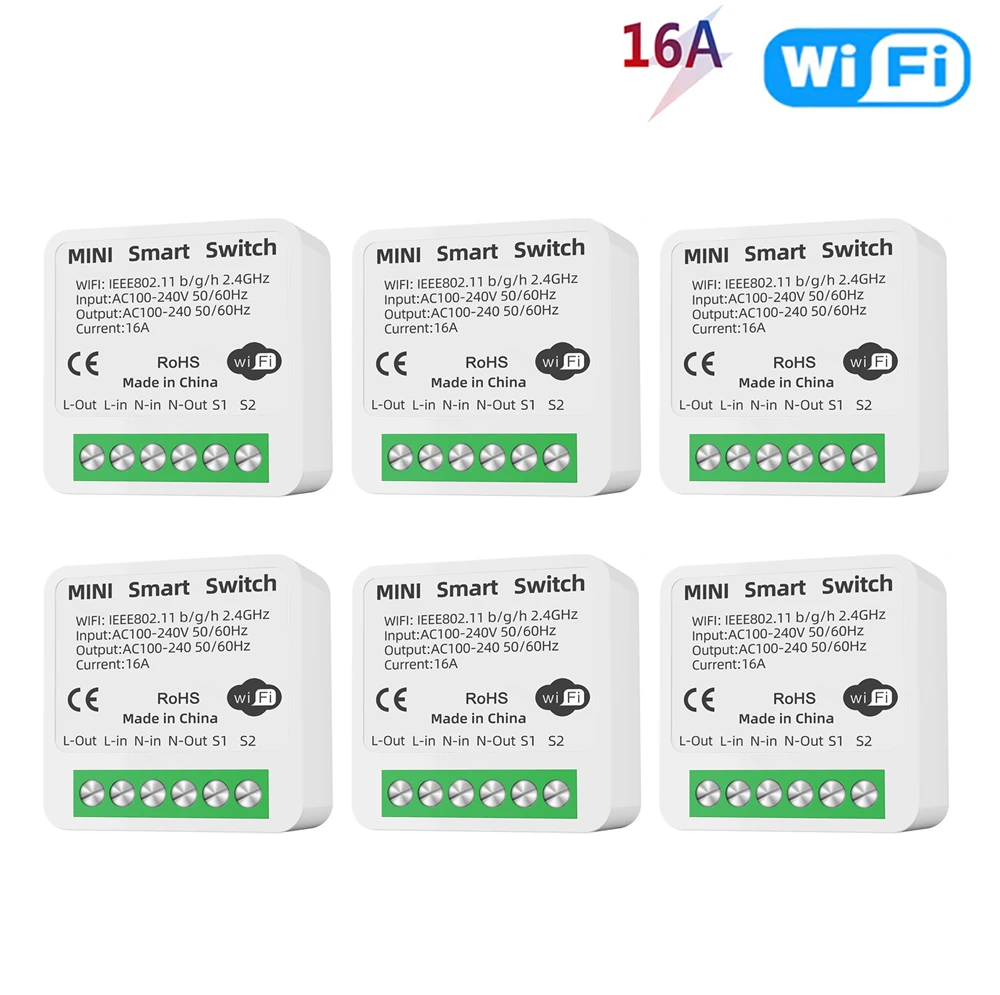 6pcs No Power Meter