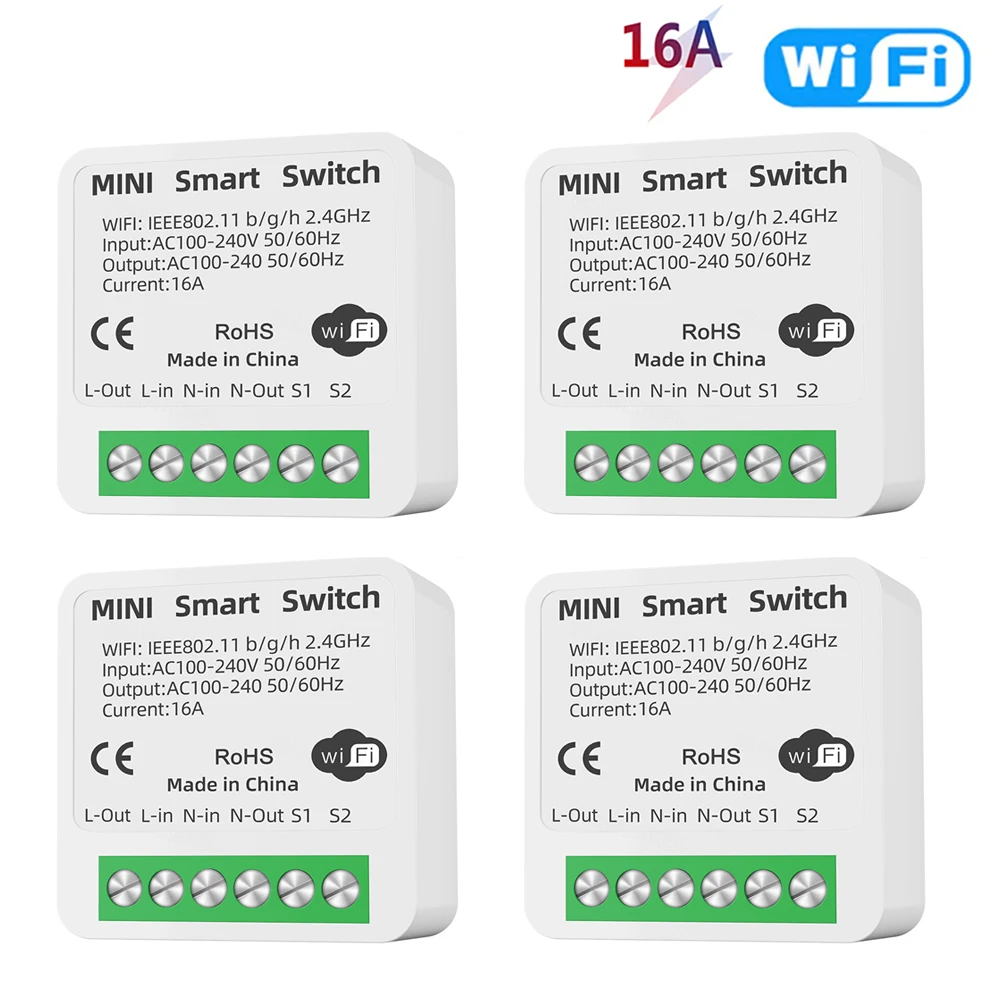 4pcs No Power Meter