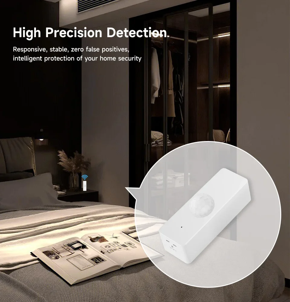 Tuya WiFi Zigbee PIR Motion Sensor Smart Home Human Body Infrared Detector Security Smart Life Works With Alexa Google Home