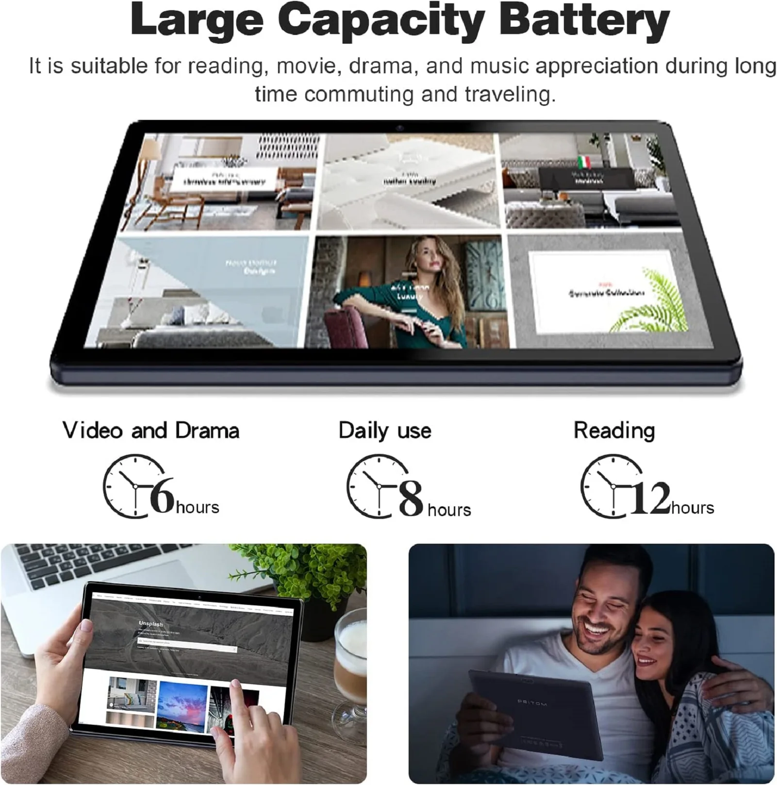 PRITOM 10 Inch Tablet PC with SIM Slot Android 13 64 GB Quad Core Touch Screen WiFi GPS Support 3G Phone Call PRITOM 10 Inch Tablet PC with SIM Slot Android 13 64 GB Quad Core Touch Screen WiFi GPS Support 3G Phone Call