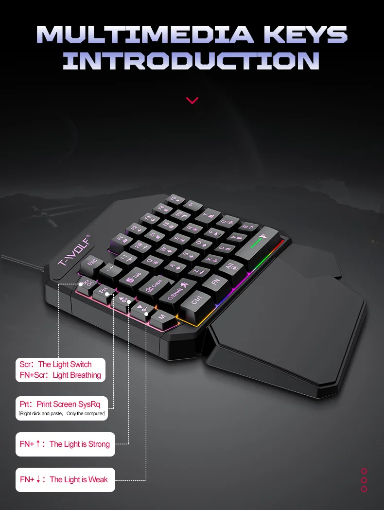 Kit Mobilador Gamer Kit Gaming Keyboard Mouse Mobile Games Converter 5 In 1 Combo One Hand Keyboard Converter Mobile Games TF900 Kit Mobilador Gamer Kit Gaming Keyboard Mouse Mobile Games Converter 5 In 1 Combo One Hand Keyboard Converter Mobile Games TF900