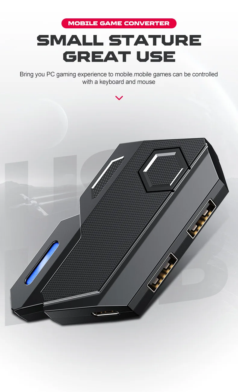 Kit Mobilador Gamer Kit Gaming Keyboard Mouse Mobile Games Converter 5 In 1 Combo One Hand Keyboard Converter Mobile Games TF900 Kit Mobilador Gamer Kit Gaming Keyboard Mouse Mobile Games Converter 5 In 1 Combo One Hand Keyboard Converter Mobile Games TF900