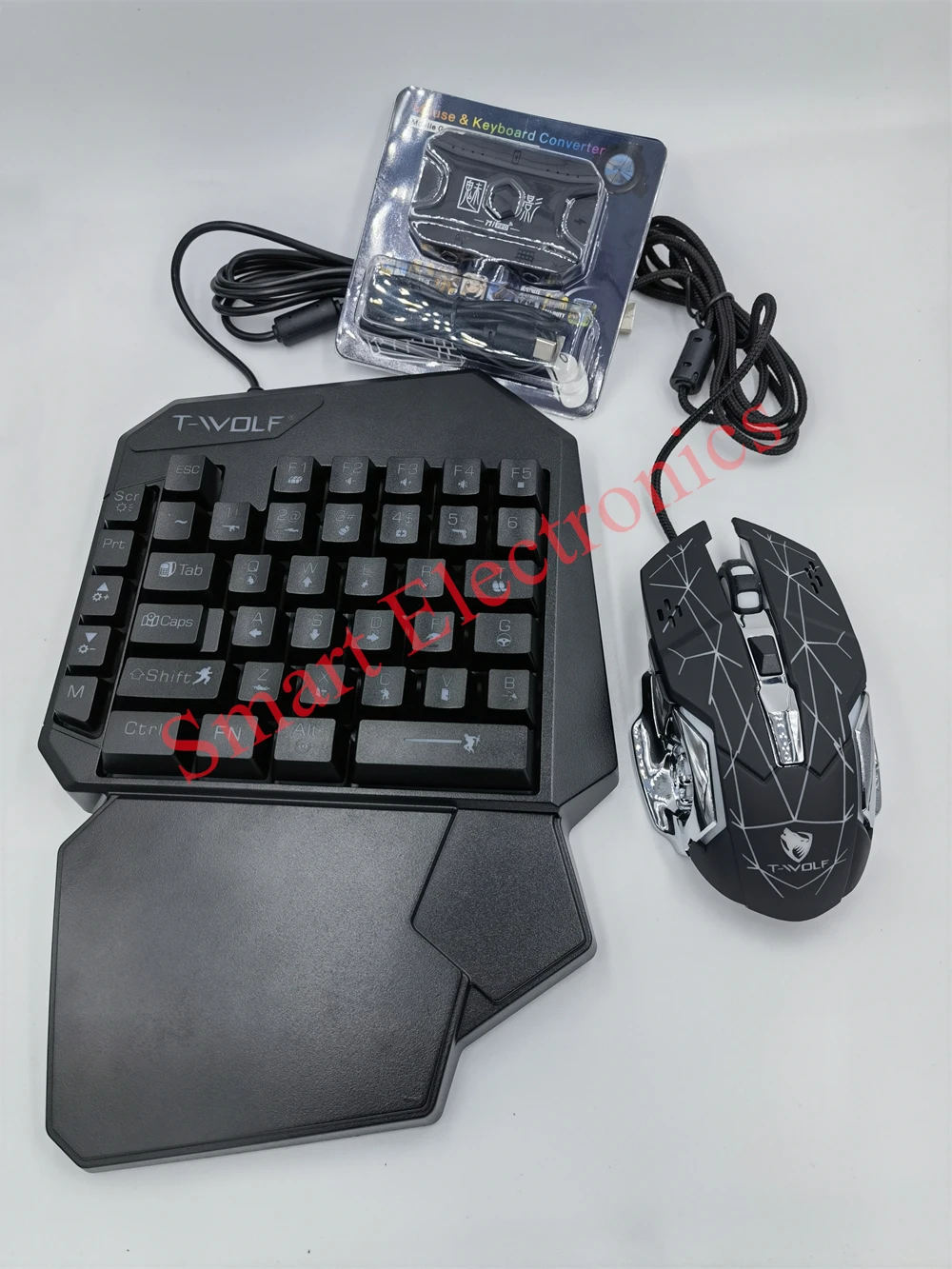 Kit Mobilador Gamer Kit Gaming Keyboard Mouse Mobile Games Converter 5 In 1 Combo One Hand Keyboard Converter Mobile Games TF900 Kit Mobilador Gamer Kit Gaming Keyboard Mouse Mobile Games Converter 5 In 1 Combo One Hand Keyboard Converter Mobile Games TF900