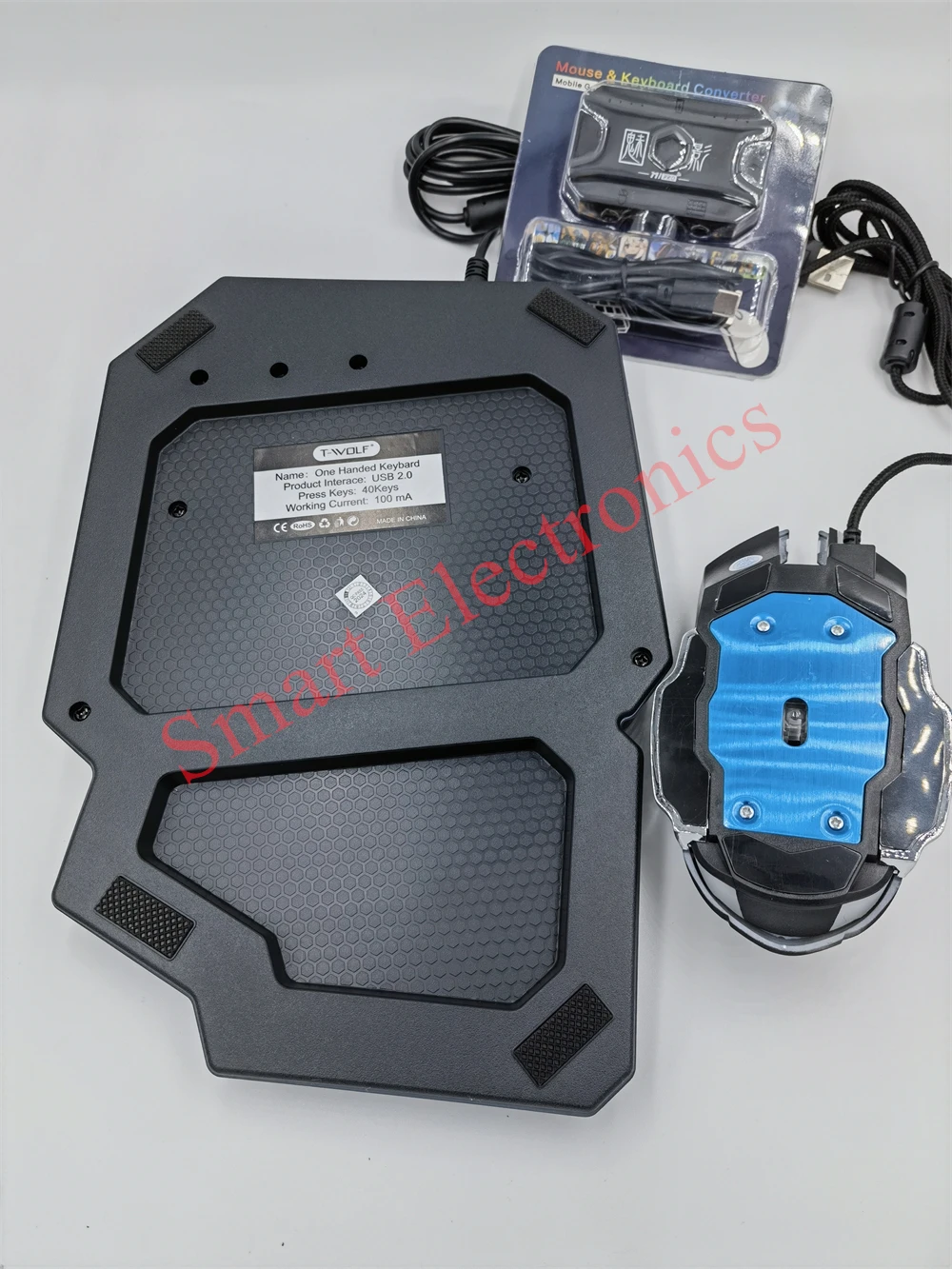 Kit Mobilador Gamer Kit Gaming Keyboard Mouse Mobile Games Converter 5 In 1 Combo One Hand Keyboard Converter Mobile Games TF900 Kit Mobilador Gamer Kit Gaming Keyboard Mouse Mobile Games Converter 5 In 1 Combo One Hand Keyboard Converter Mobile Games TF900
