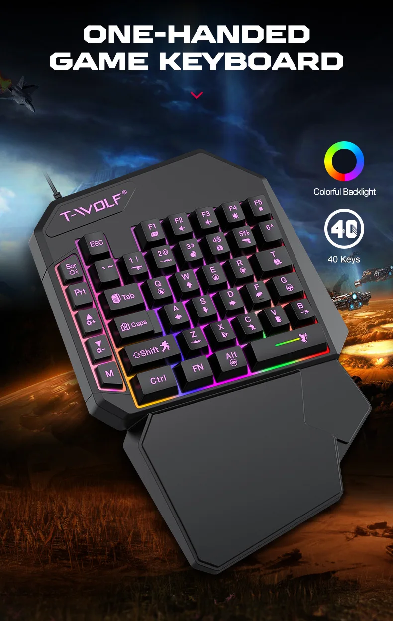 Kit Mobilador Gamer Kit Gaming Keyboard Mouse Mobile Games Converter 5 In 1 Combo One Hand Keyboard Converter Mobile Games TF900 Kit Mobilador Gamer Kit Gaming Keyboard Mouse Mobile Games Converter 5 In 1 Combo One Hand Keyboard Converter Mobile Games TF900