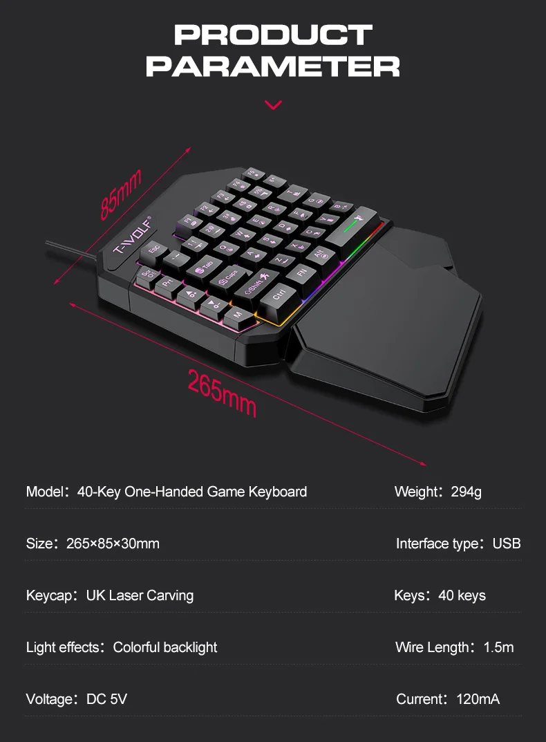 Kit Mobilador Gamer Kit Gaming Keyboard Mouse Mobile Games Converter 5 In 1 Combo One Hand Keyboard Converter Mobile Games TF900 Kit Mobilador Gamer Kit Gaming Keyboard Mouse Mobile Games Converter 5 In 1 Combo One Hand Keyboard Converter Mobile Games TF900