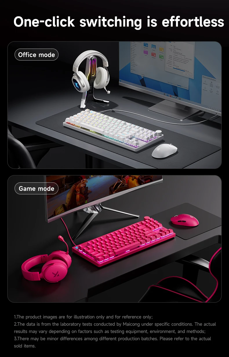 MCHOSE MIX87 Wired Gaming Keyboard Magnetic Swtich Keyboard 8K+256K Esport 0.08ms Low Latency E-Sports Custom Gamer Accessories MCHOSE MIX87 Wired Gaming Keyboard Magnetic Swtich Keyboard 8K+256K Esport 0.08ms Low Latency E-Sports Custom Gamer Accessories