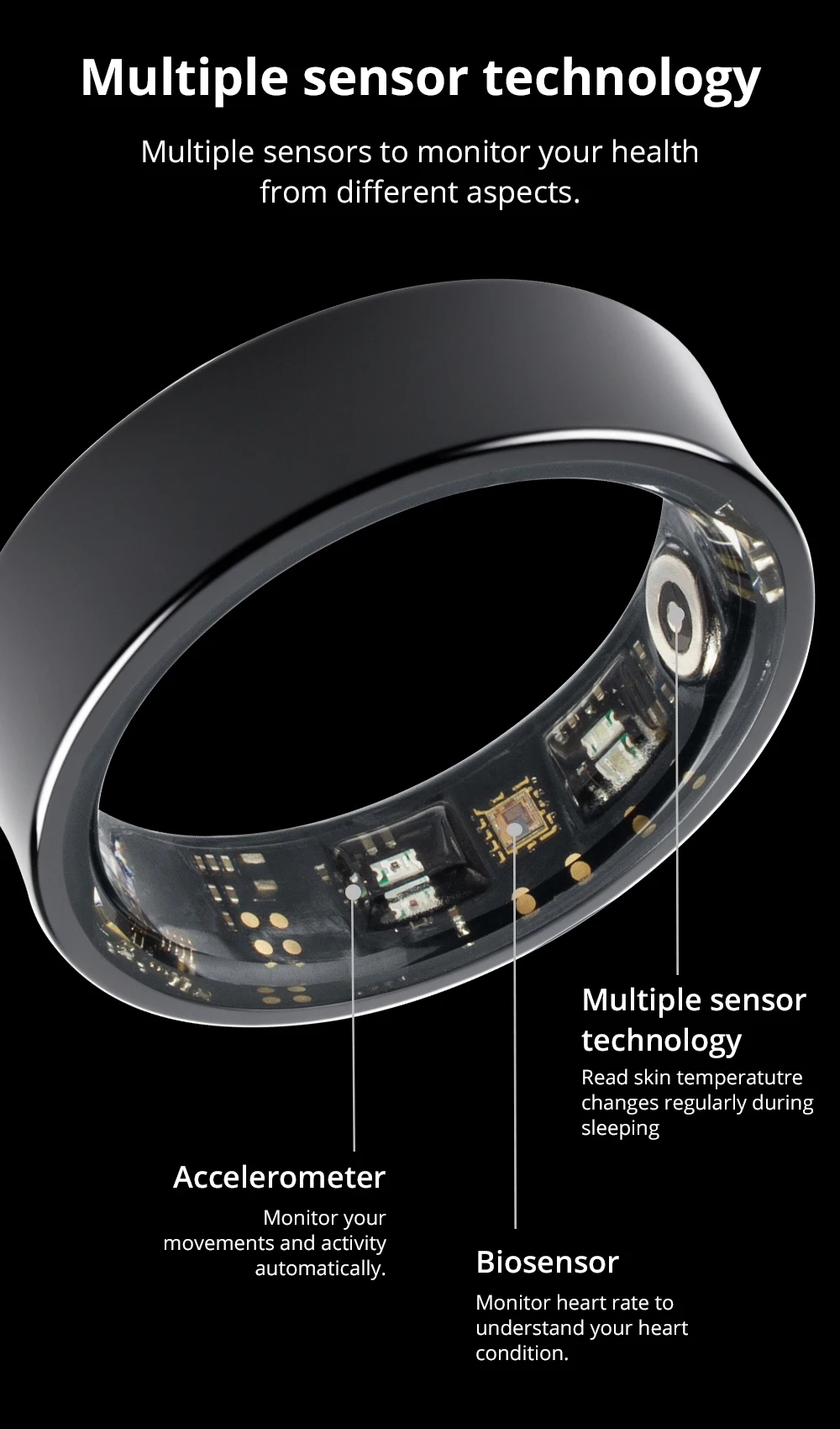 2024 COLMI R09 Smart Ring Men Women with Charging Case, Body Temperature Health and Sleep Monitor For Xiaomi Samsung Phone 2024 COLMI R09 Smart Ring Men Women with Charging Case, Body Temperature Health and Sleep Monitor For Xiaomi Samsung Phone