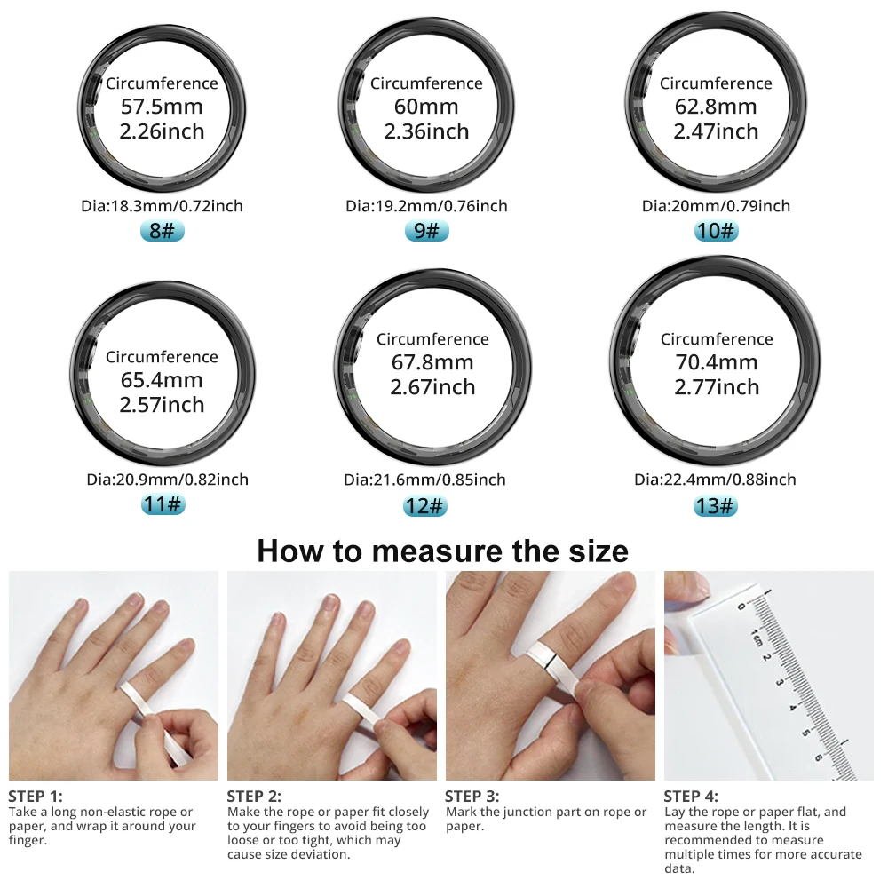2024 COLMI R09 Smart Ring Men Women with Charging Case, Body Temperature Health and Sleep Monitor For Xiaomi Samsung Phone 2024 COLMI R09 Smart Ring Men Women with Charging Case, Body Temperature Health and Sleep Monitor For Xiaomi Samsung Phone