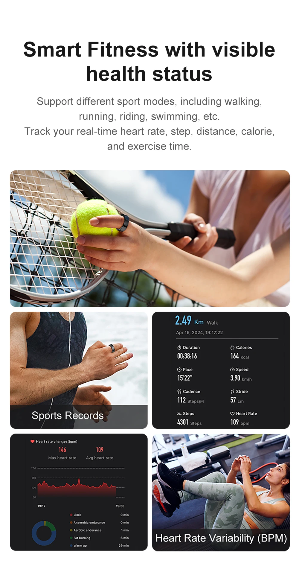 2024 COLMI R09 Smart Ring Men Women with Charging Case, Body Temperature Health and Sleep Monitor For Xiaomi Samsung Phone 2024 COLMI R09 Smart Ring Men Women with Charging Case, Body Temperature Health and Sleep Monitor For Xiaomi Samsung Phone
