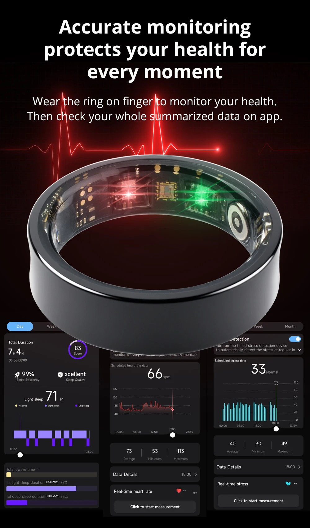 2024 COLMI R09 Smart Ring Men Women with Charging Case, Body Temperature Health and Sleep Monitor For Xiaomi Samsung Phone 2024 COLMI R09 Smart Ring Men Women with Charging Case, Body Temperature Health and Sleep Monitor For Xiaomi Samsung Phone