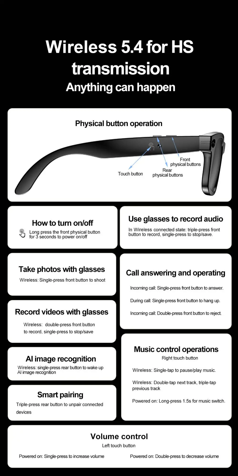 2025 New For Xiaomi Smart Glasses Photography Video AI Intelligent Interactive Translation Smart Sunglasses IOS Andirod Glasses 2025 New For Xiaomi Smart Glasses Photography Video AI Intelligent Interactive Translation Smart Sunglasses IOS Andirod Glasses