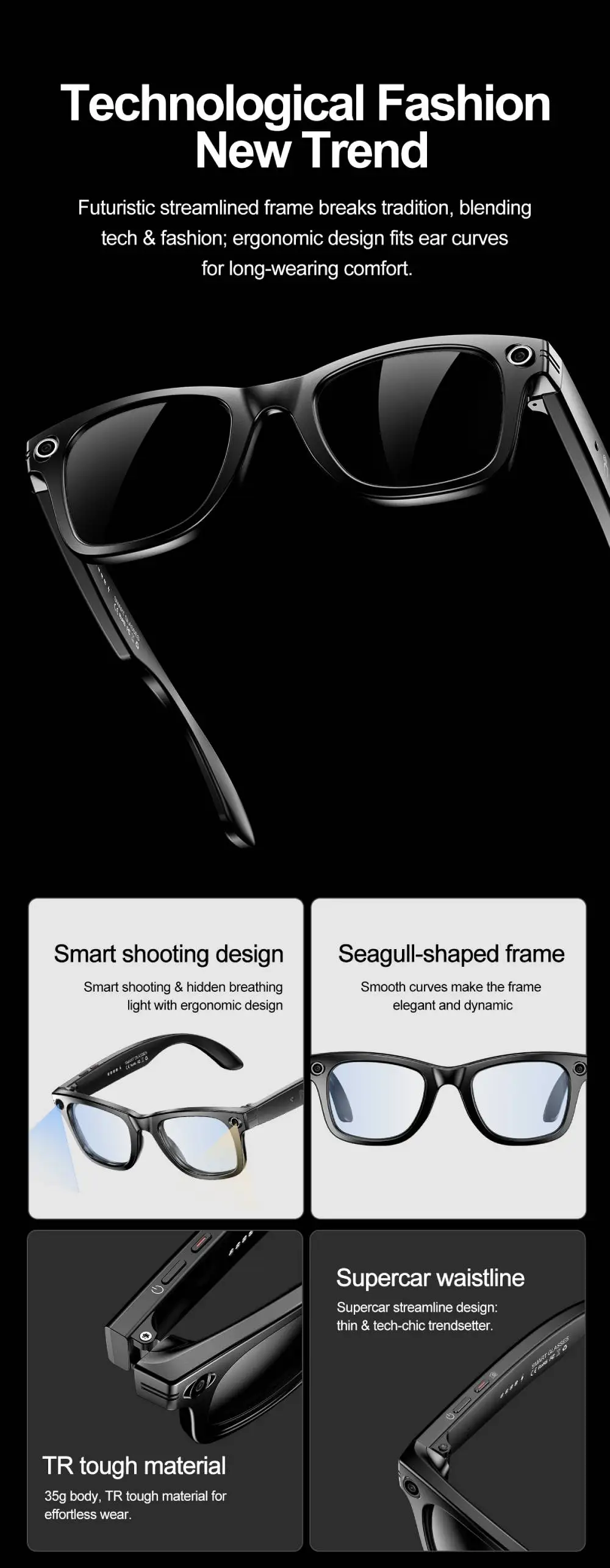 2025 New For Xiaomi Smart Glasses Photography Video AI Intelligent Interactive Translation Smart Sunglasses IOS Andirod Glasses 2025 New For Xiaomi Smart Glasses Photography Video AI Intelligent Interactive Translation Smart Sunglasses IOS Andirod Glasses
