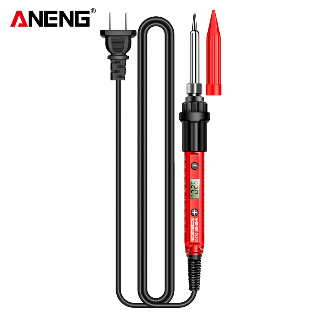 Red US Plug